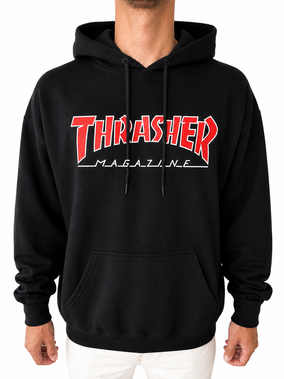 THRASHER BUSO NEGRO LOGO CLASICO